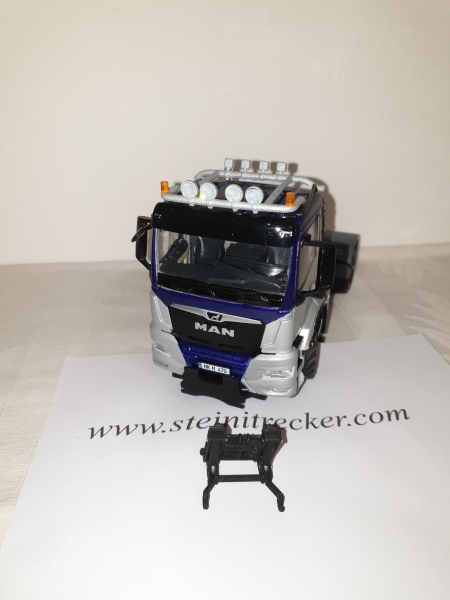 Schmidtplatte mit Fronthydraulik